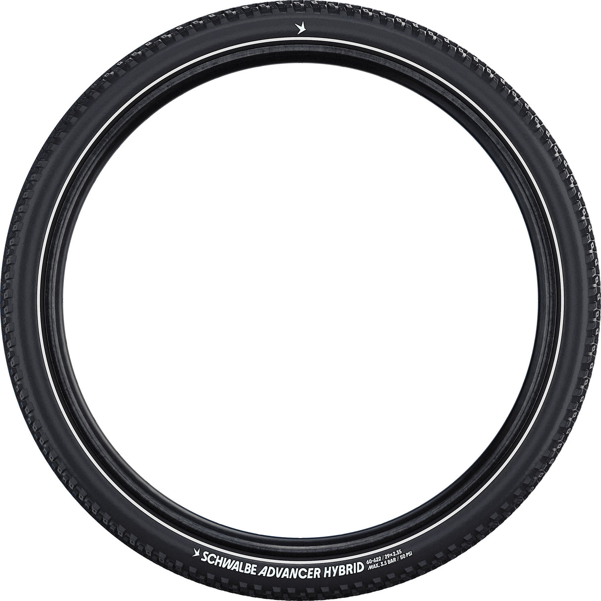 Pneu extérieur Schwalbe Active Line Advancer Hybrid Tire Advancer Hybrid Act.line 54-584