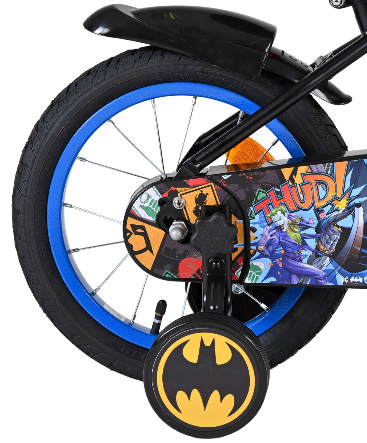 Vélo enfant Batman - garçons - 14 pouces - noir