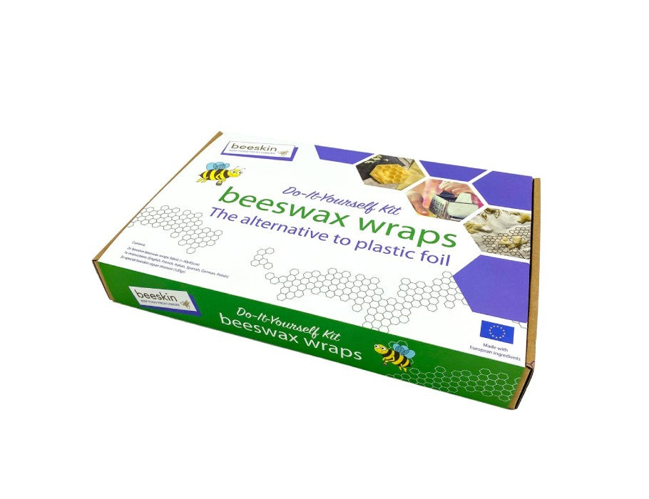 Chiffons en cire d'abeille Beeskin - kit à faire soi-même