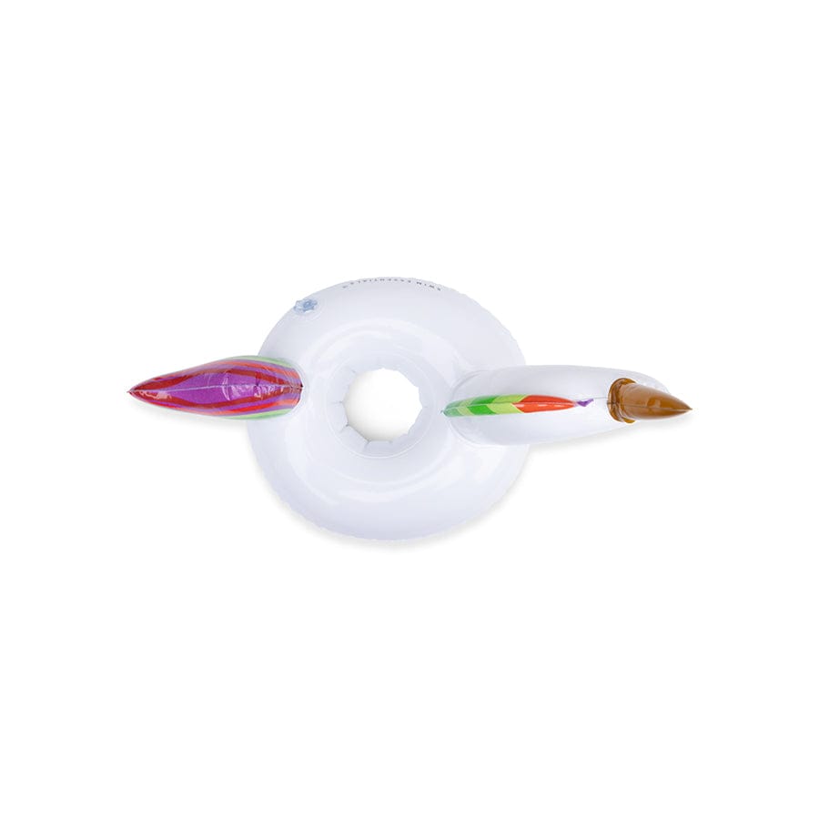 Paysage de rêve | porte-gobelet gonflable blanc licorne