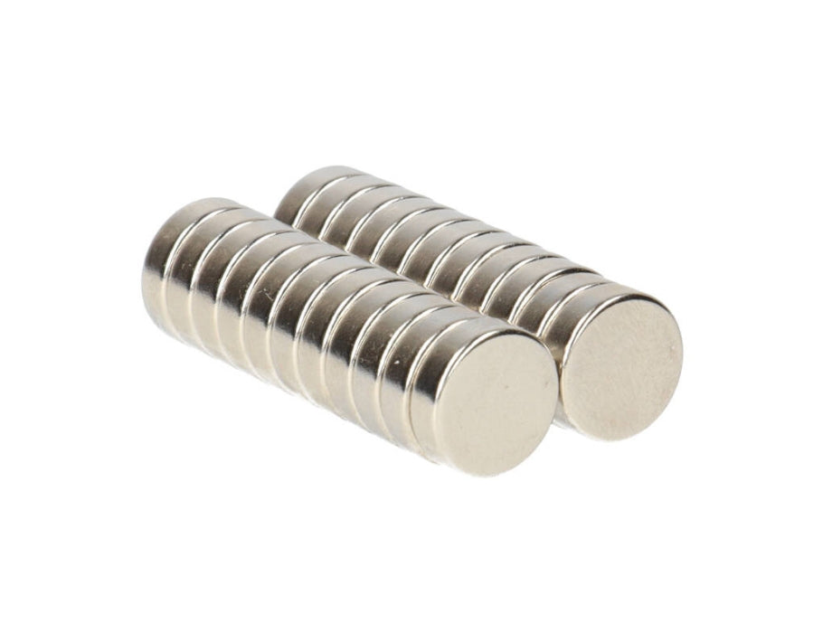 Aimants de bloc de décoration d'épargne - 10 mm x 3 mm - n48 - 20 pcs.