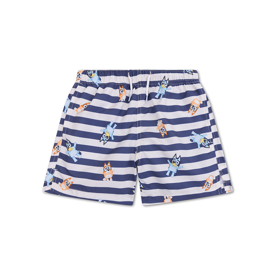 Bleu | maillot de bain bleu blanc UV garçons