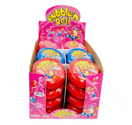 Funny candy bubble 'n roll (24x 58gr)