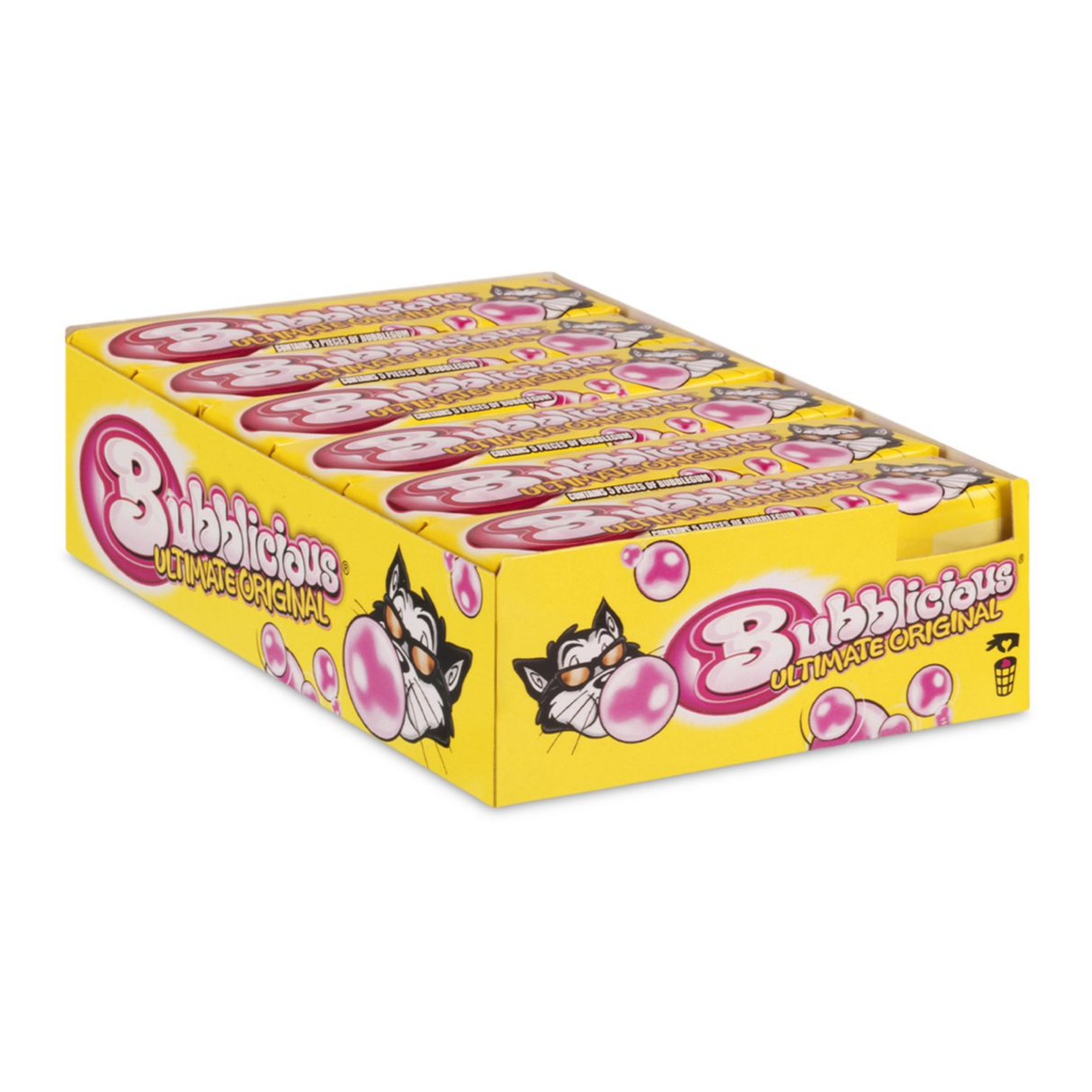 Chewing-gum pétillant original (18 pièces)