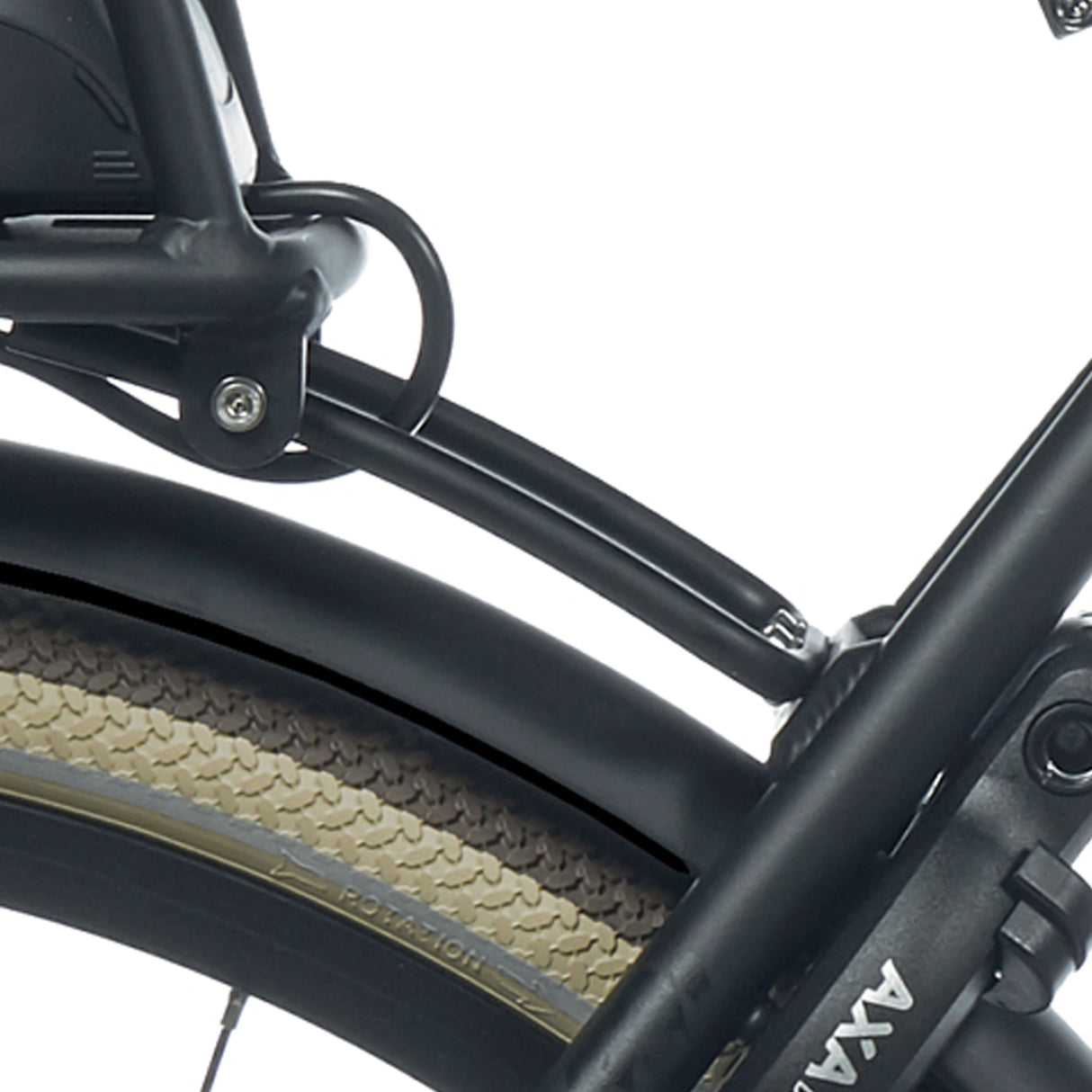 Cortina Achterdrager Bracket 110 mm Bafang Jet Black Matt