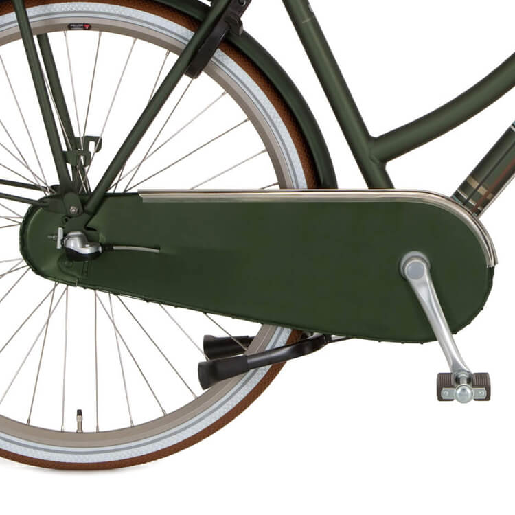 Cortina Carter de chaîne en tissu laqué U4 vert chasseur mat 3v