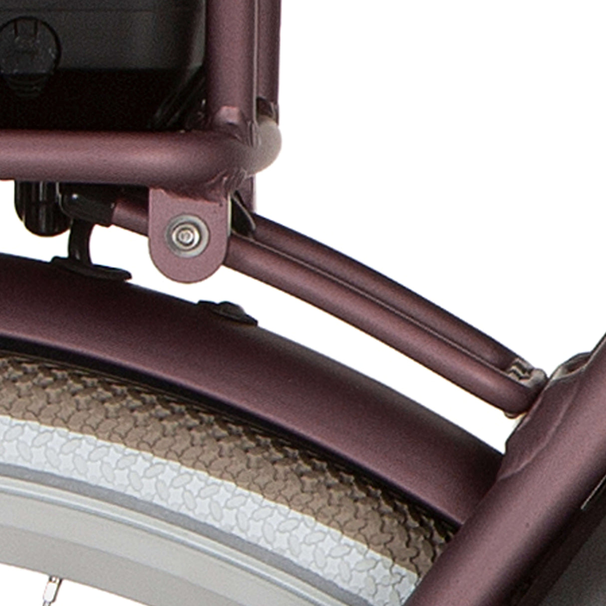 Cortina Achterdrager Bracket 130 mm Bafang Silver Silver Matt
