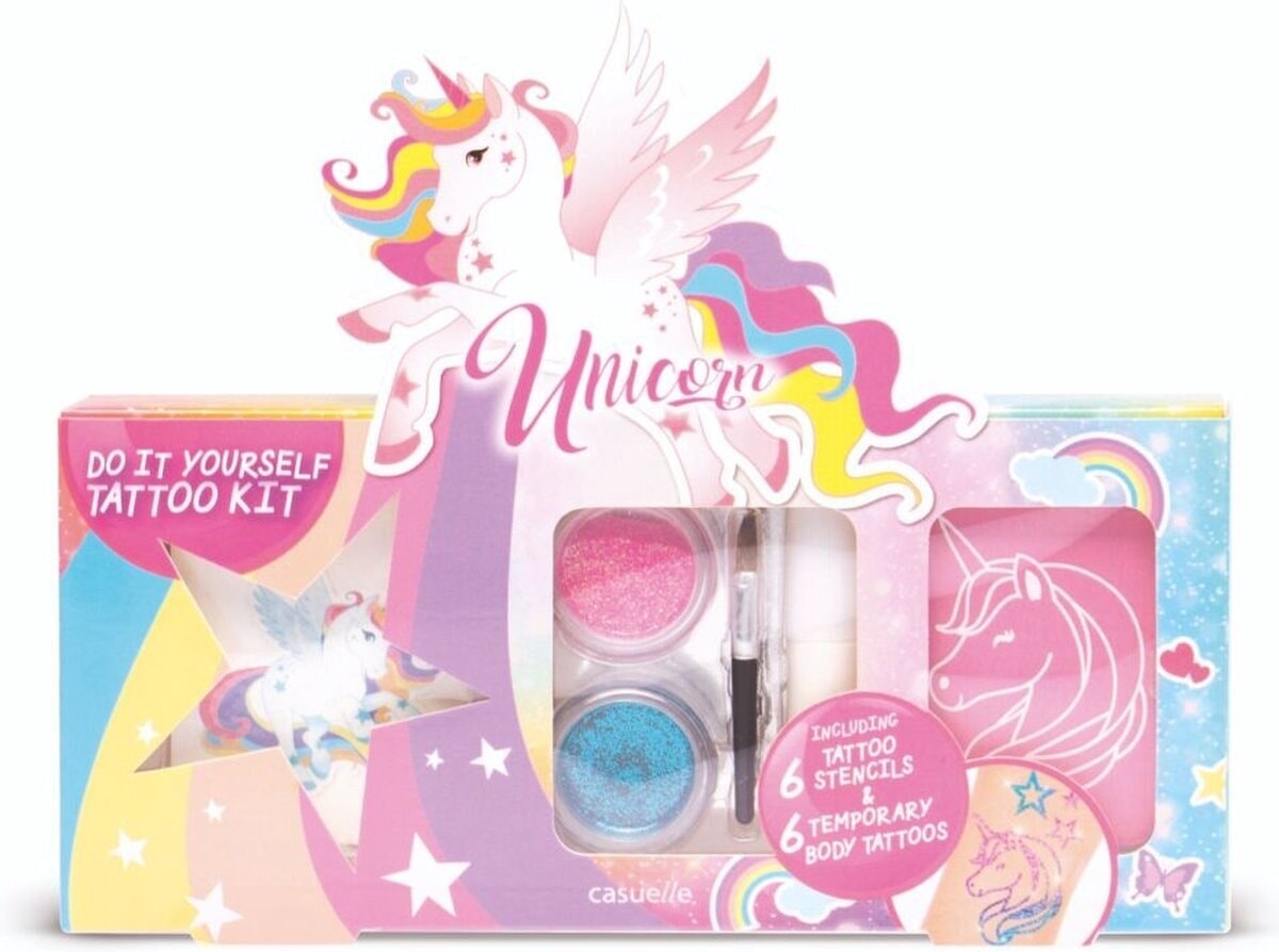 Set de maquillage décontracté tatouage licorne (81.491.00)