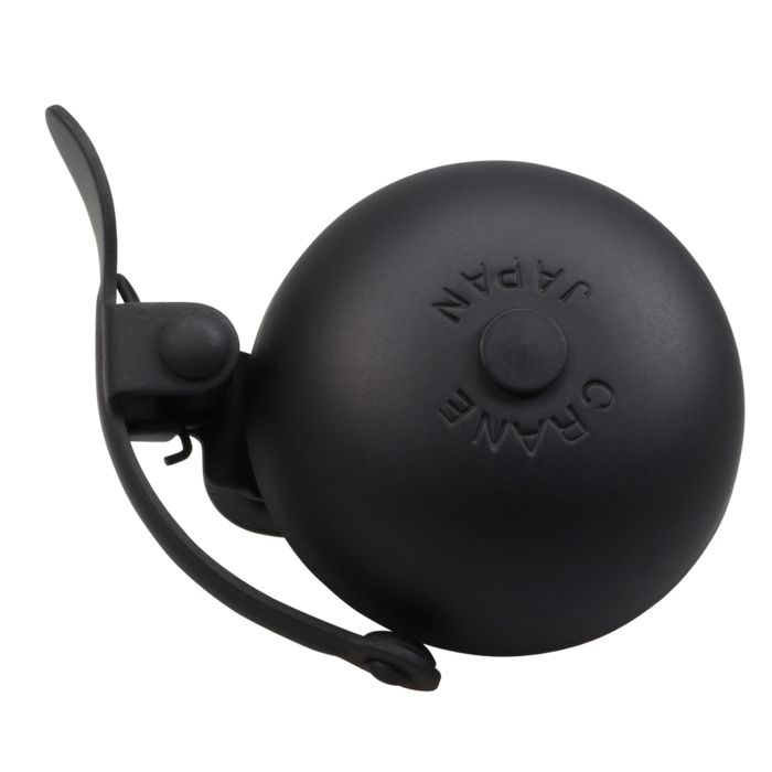 Cloche Crane mini suzu (bande acier) - tout noir