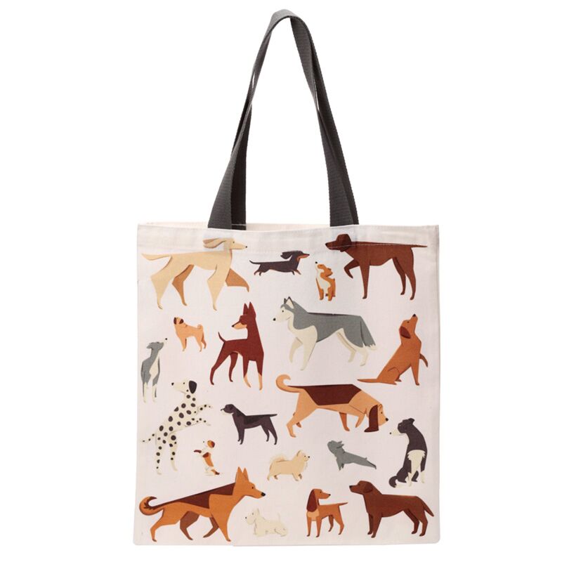 Sac polycoton chien aboiements