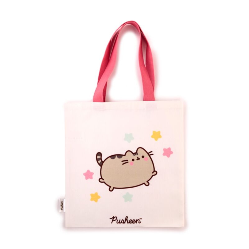 Sac en polycoton réutilisable Pusheen le chat