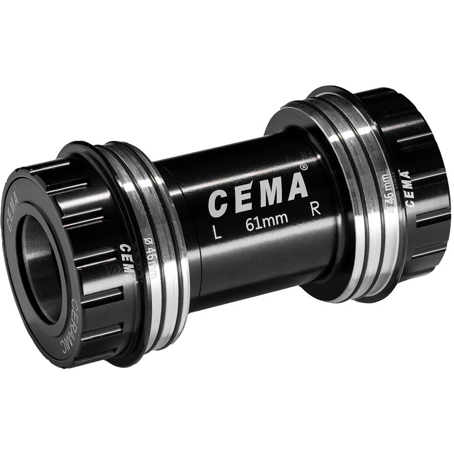 Boitier de pédalier Cema OSBB Shimano SG3 revêtu céramique noir