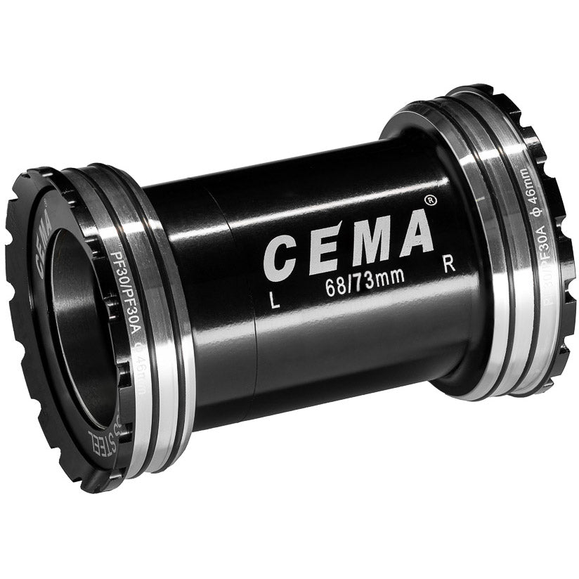 Jeu de pédalier Cema PF30 BB30 PF30 SG3 revêtu de céramique noir