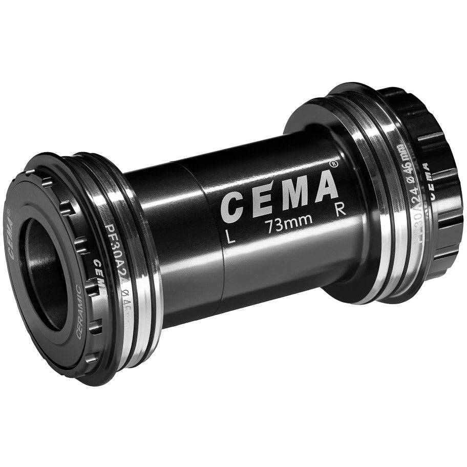 Boitier de pédalier Cema PF30A Shimano SG3 revêtement céramique noir