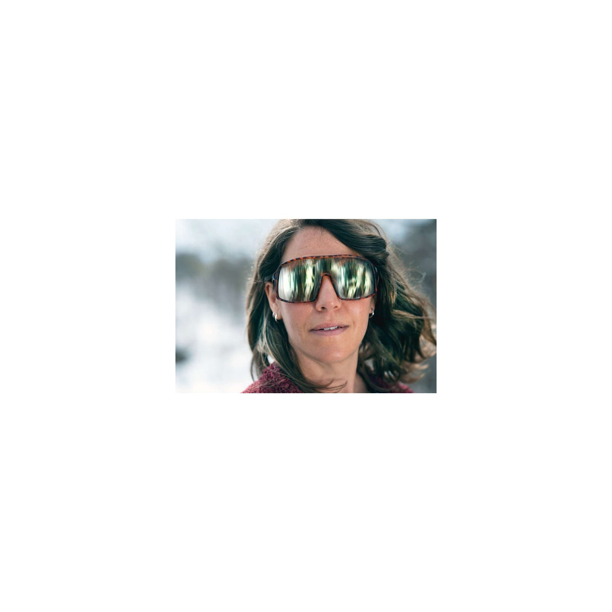 Chpo lunettes erica tortue marron marron