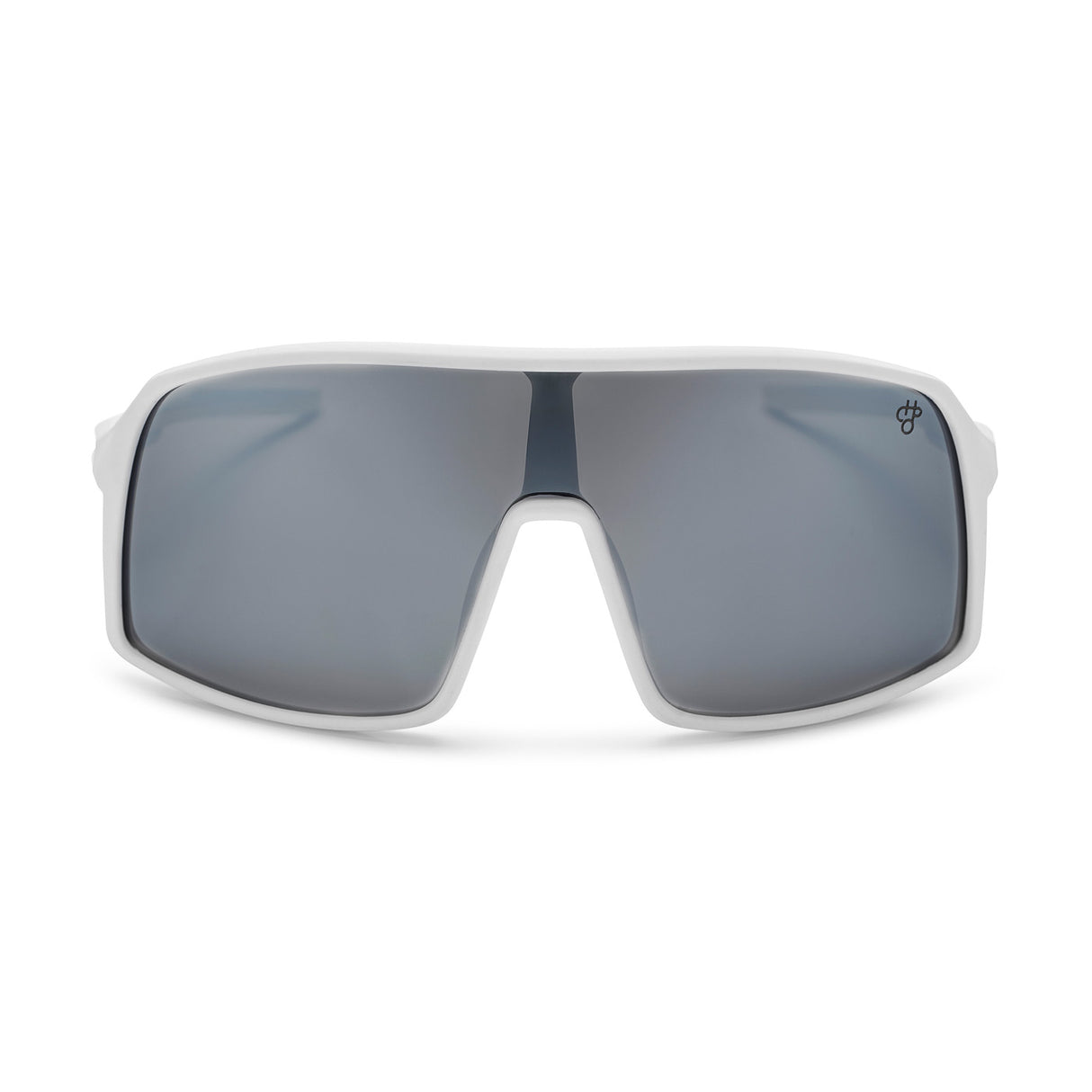 Chpo lunettes erica blanc argent miroir