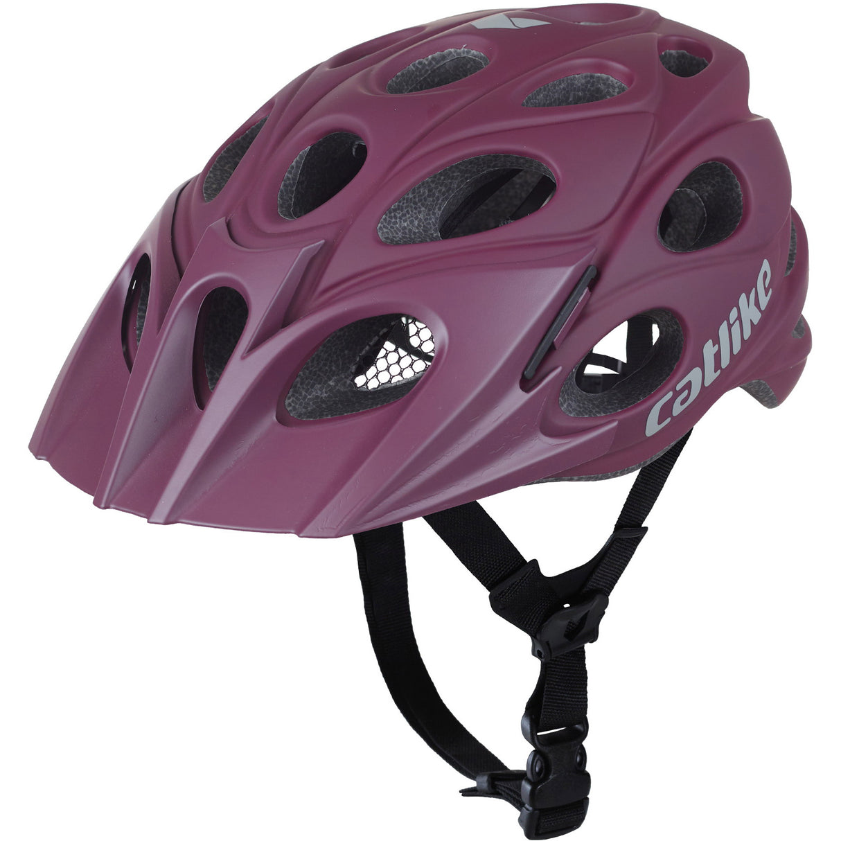 Catlike casque vtt feuille taille m 55-57cm bordeaux