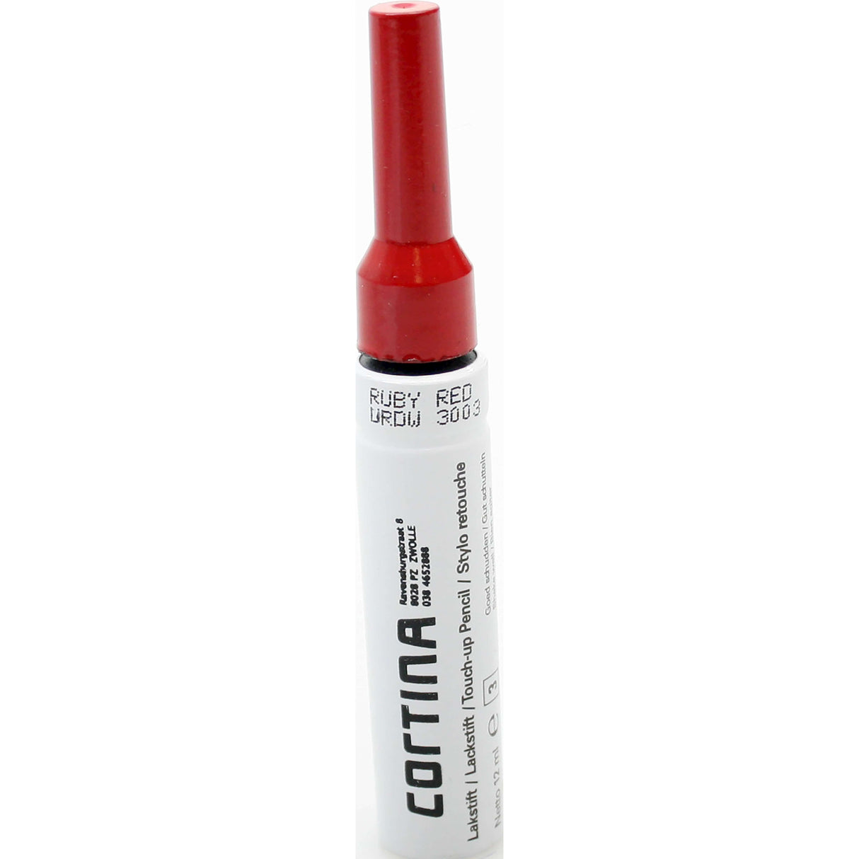 Stylo à peinture Cortina rouge rubis urdw 3003 brillant