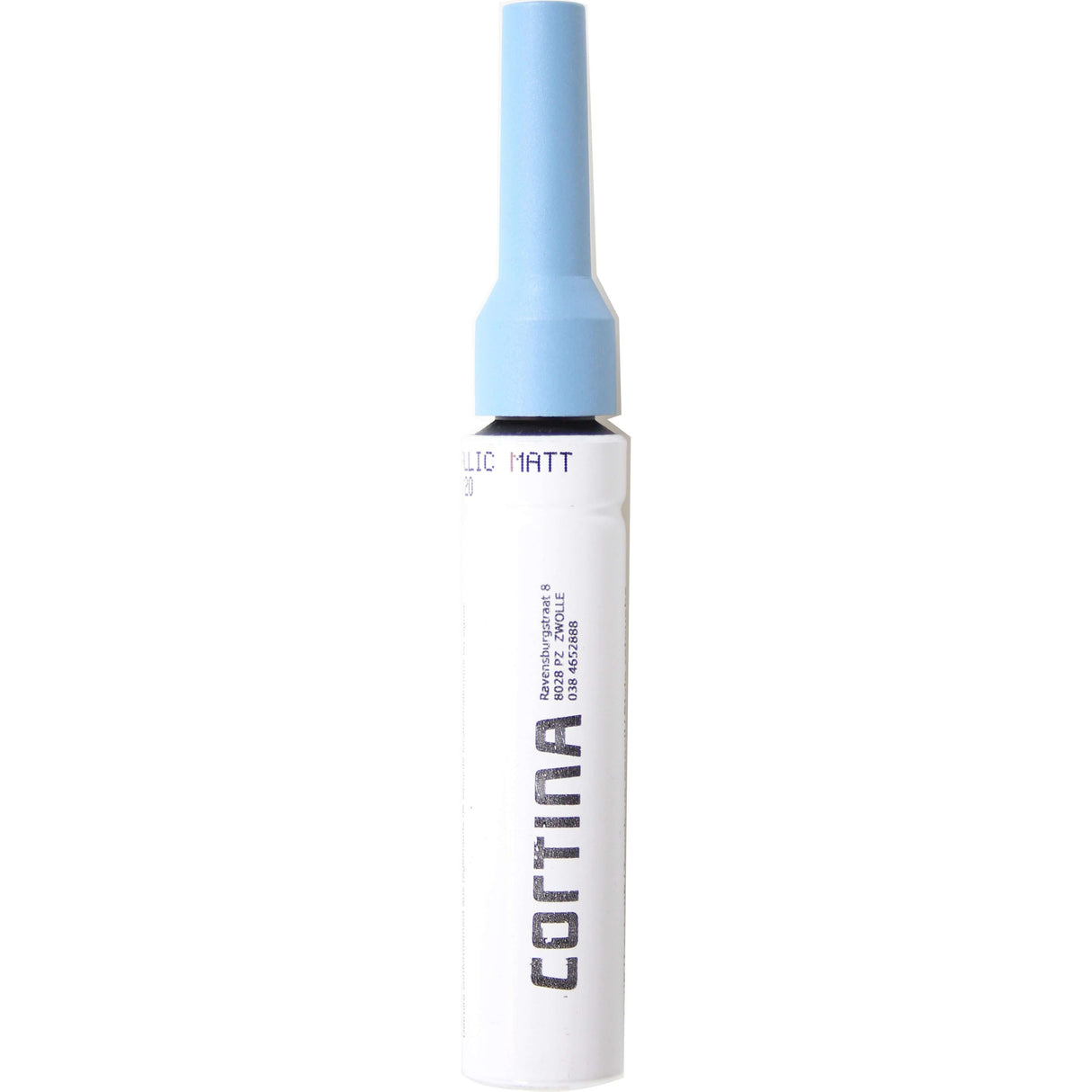Stylo peinture Cortina bleu ciel métallisé pglw 71204 mat