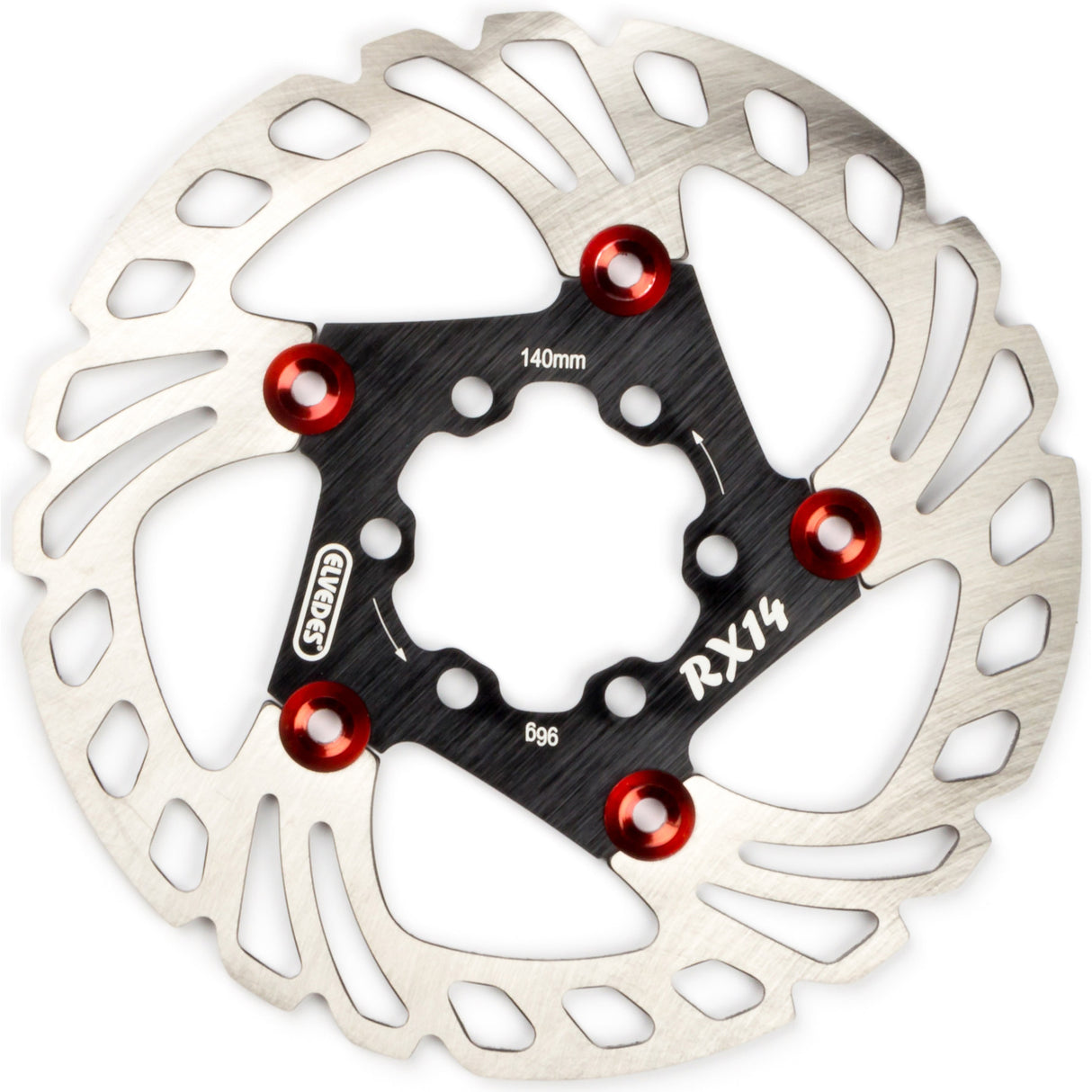 Elvedes RX14 Rotor flottant 140 mm 96g 6 trous + but2015152