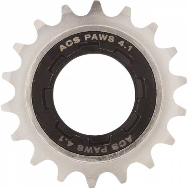 Acs roue libre bmx 18t 3 32 pattes 4.1 bsa nickel noir