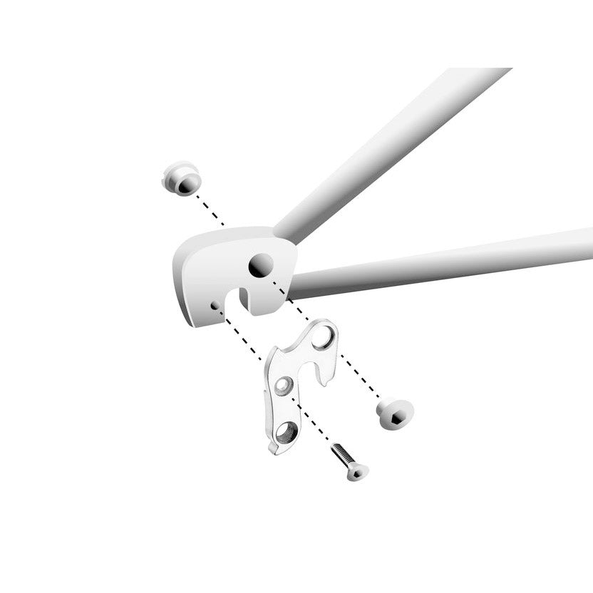 Union Derilleurpad GH-133 avec un jeu de vis M8X0.75 + M5X0.8