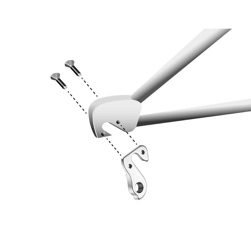 Union Derilleurpad GH-155 Orbea avec ensemble de vis