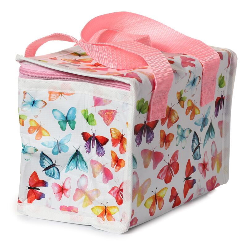 Sac isotherme en forme de maison de papillons, bouteille en plastique recyclé, sac à déjeuner