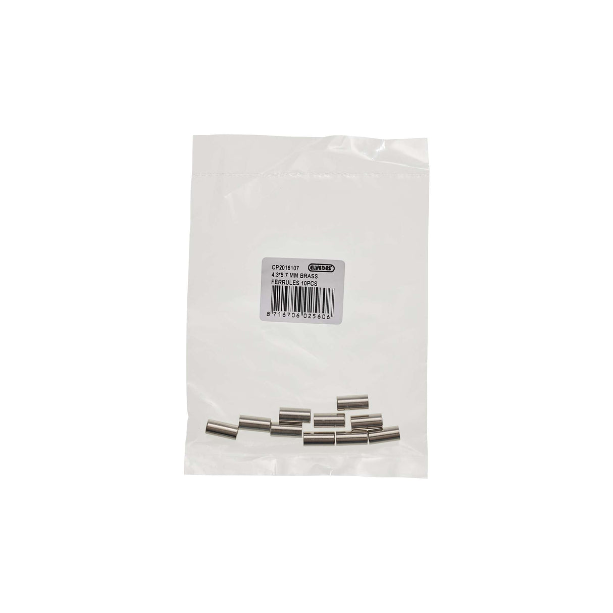 Chapeau de câble Elvedes 4,3-5,7 mm en laiton (10e)