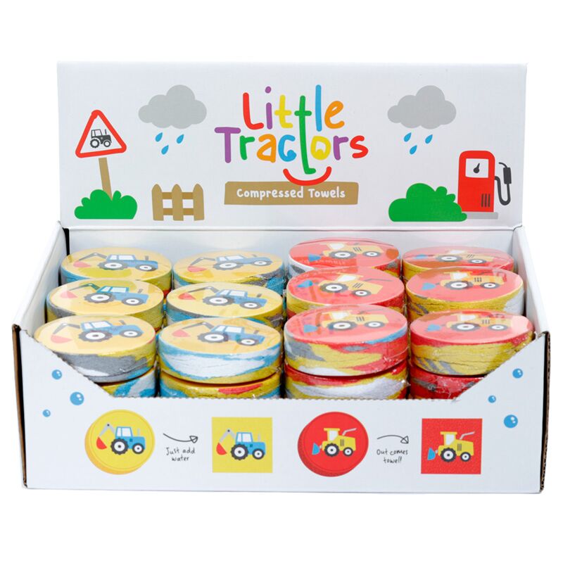 Serviette de voyage compacte Petits tracteurs
