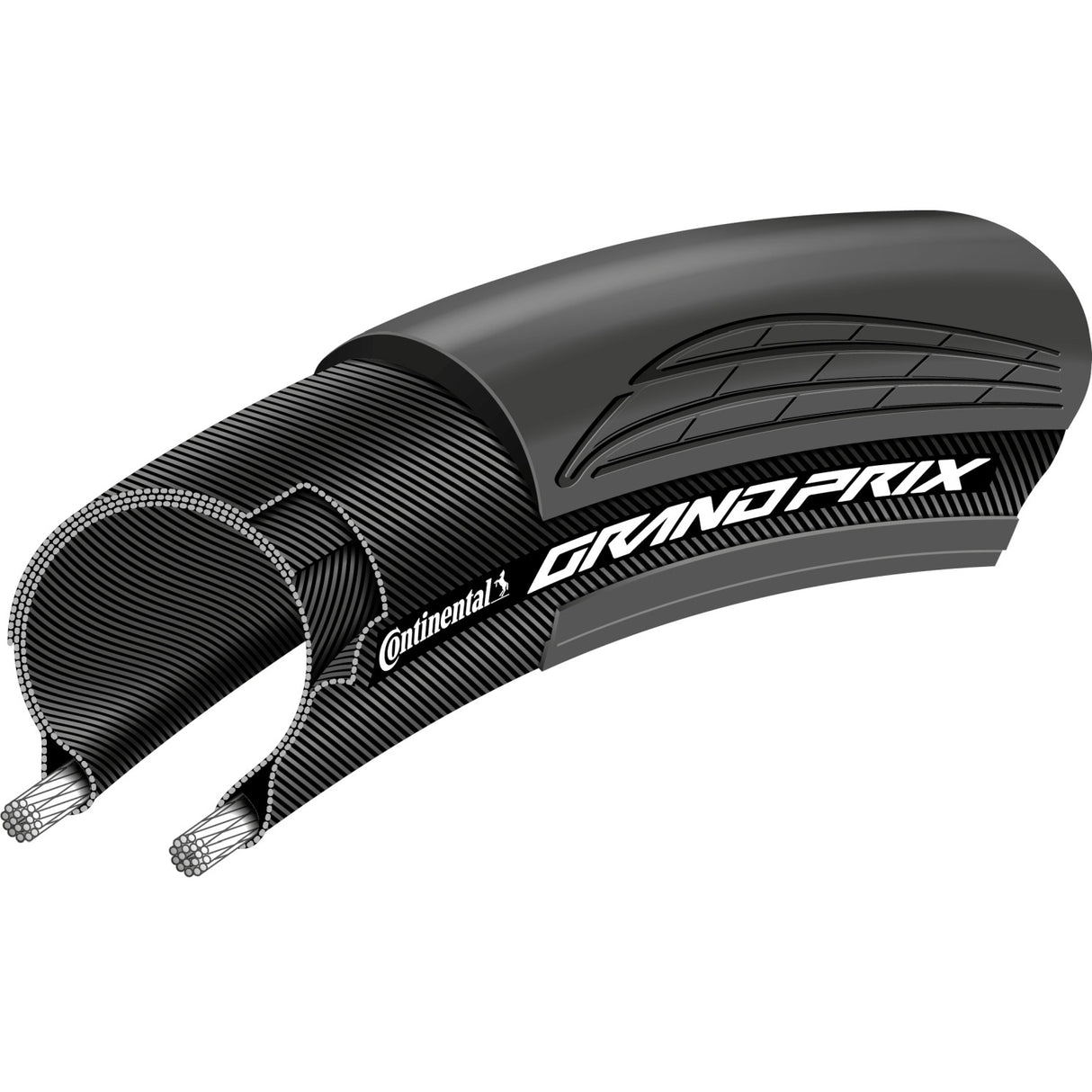 Pneu vélo de course Continental grand prix 700 x 30 marron 700 x 28