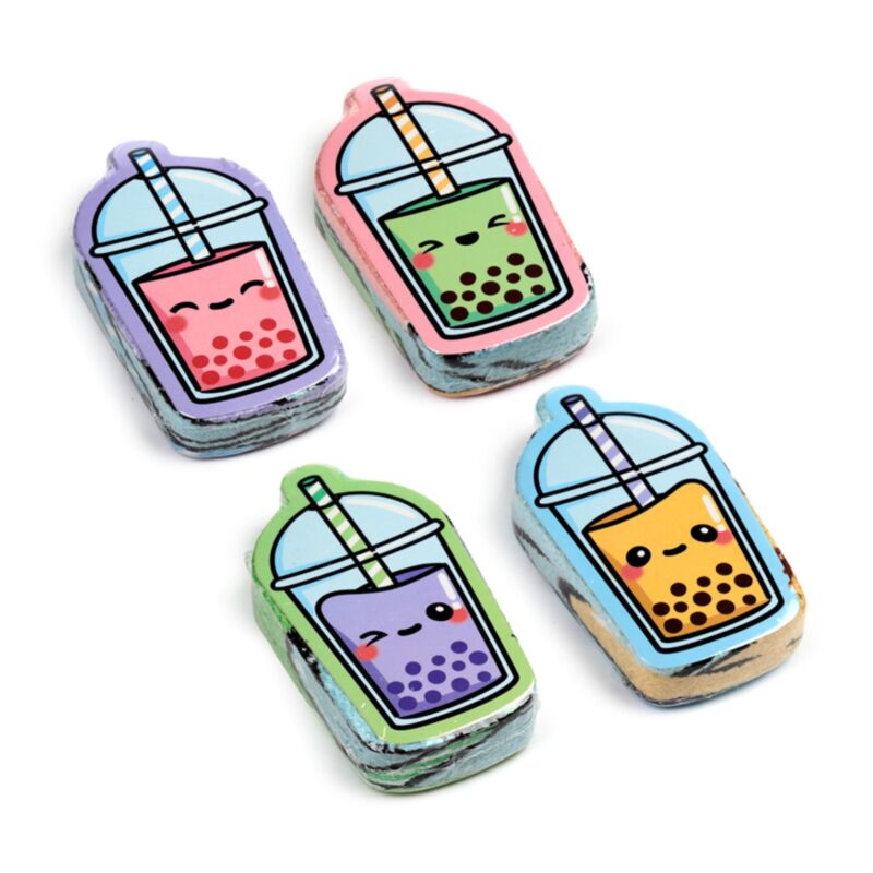Serviette de voyage compacte Bubble Tea Foodiemals