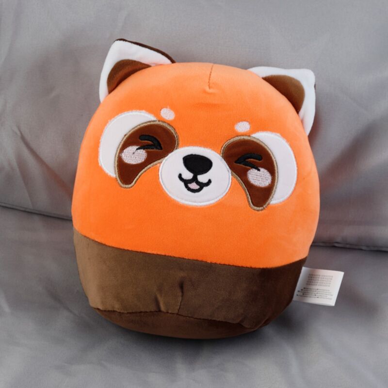 Peluche squidglys du panda roux adorables animaux sauvages