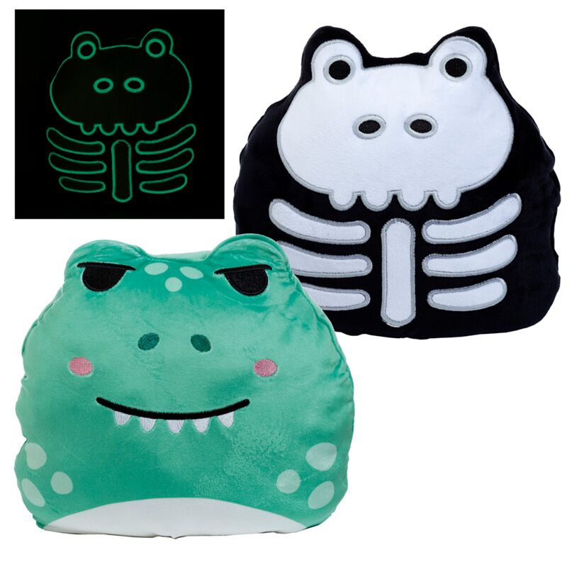 Les adoramals réversibles à gratter Squidglys en peluche brillent dans le noir