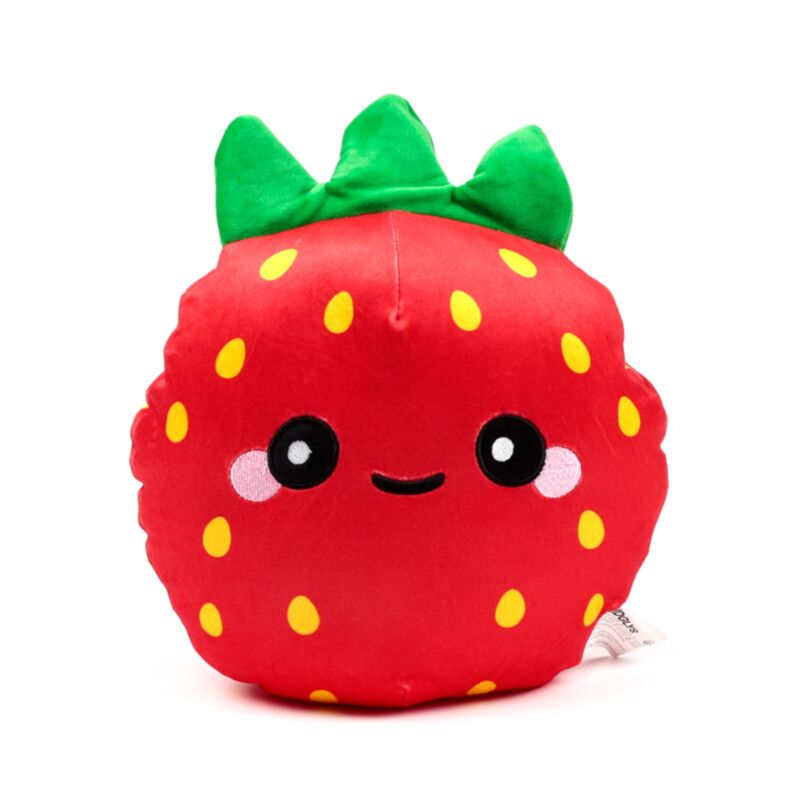 Calmar en pelucheglys gourmand mals elidi la fraise