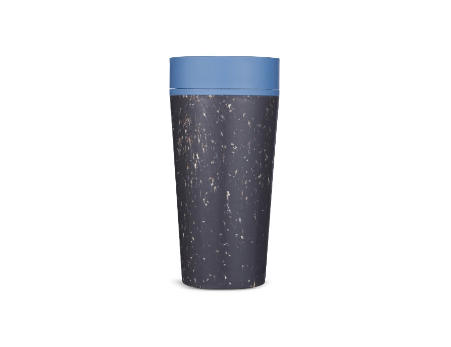 Circulaire co. tasse à café - tasse circulaire - noir bleu - 340 ml