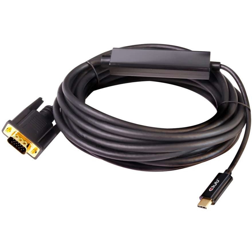 Club 3D USB Type C Cable actif VGA