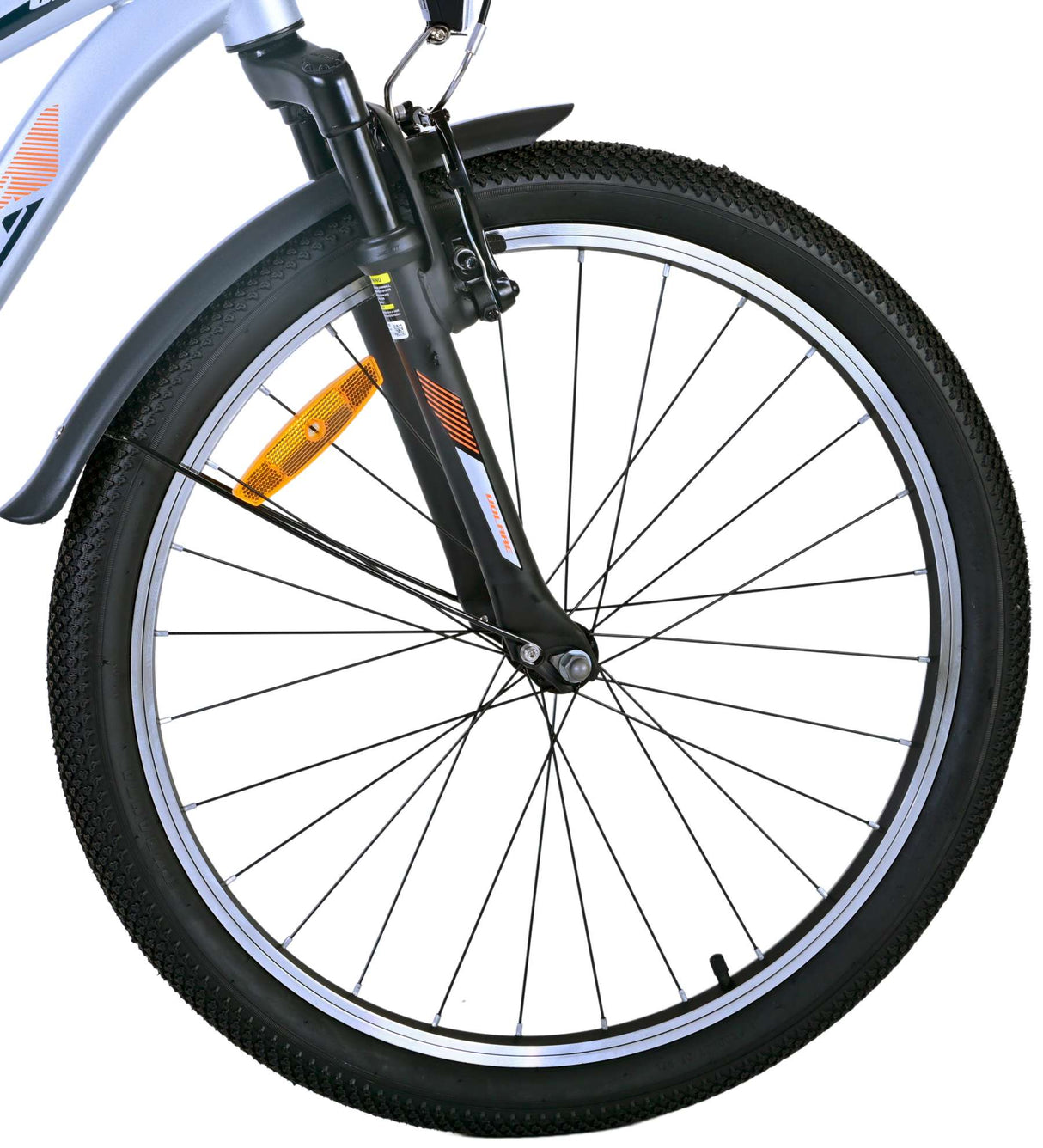 Volare Cross Children's Bike Boys 24 pouces argent