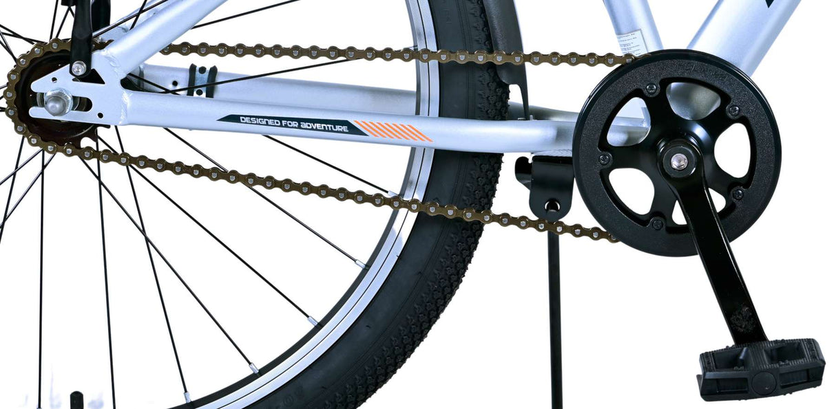 Volare Cross Children's Bike Boys 24 pouces argent
