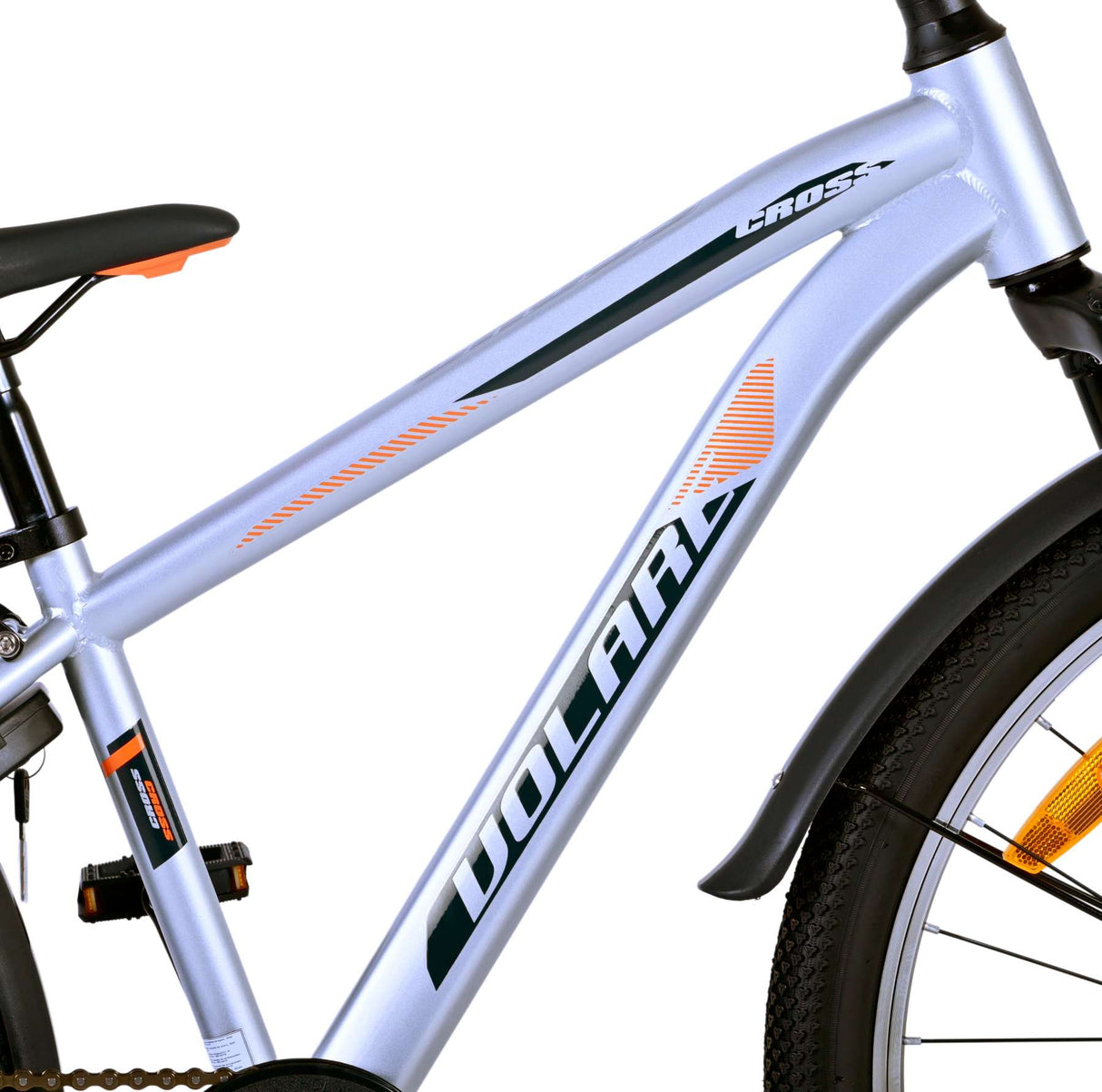 Volare Cross Children's Bike Boys 24 pouces argent