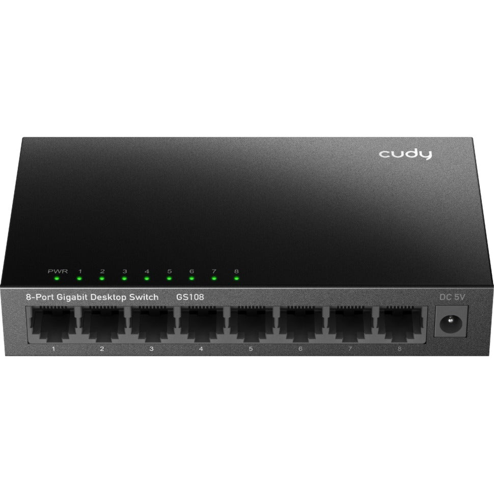 Commutateur métallique de bureau Gigabit à 8 ports Cudy
