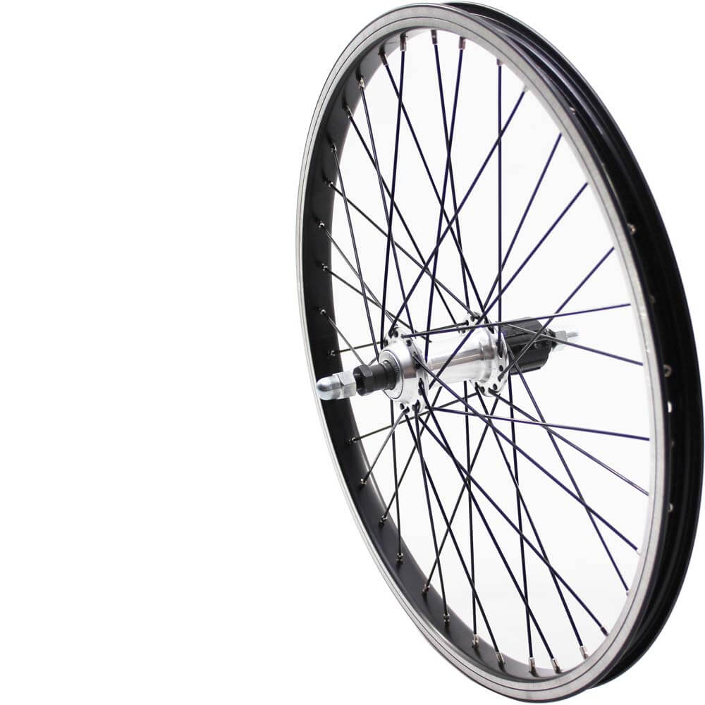 Dahon Roue arrière 20 cas 7v zinc noir spk