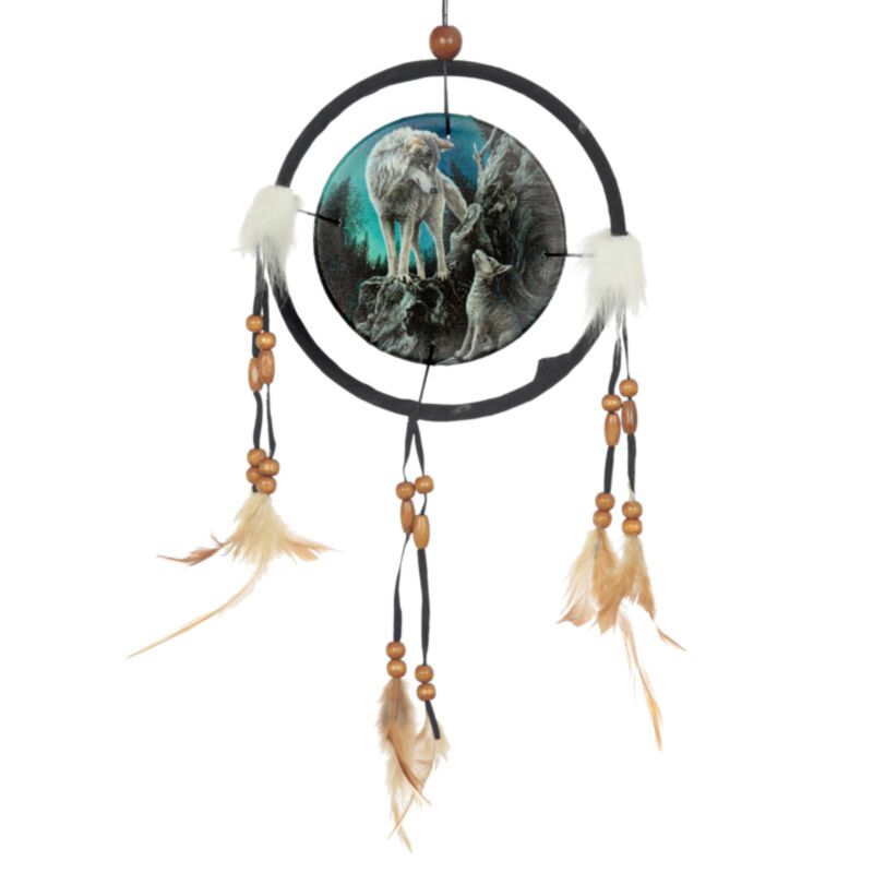 Lisa Parker esprit loup attrape-rêves 16cm