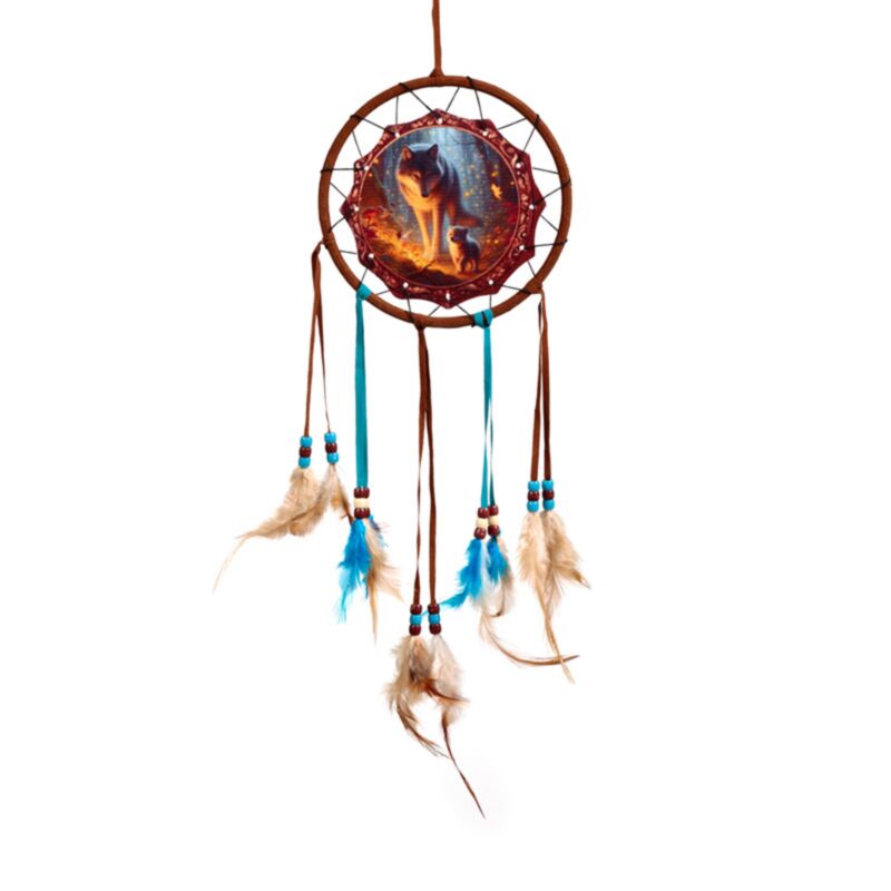 Fées rêvent louveteau attrape-rêves 16cm