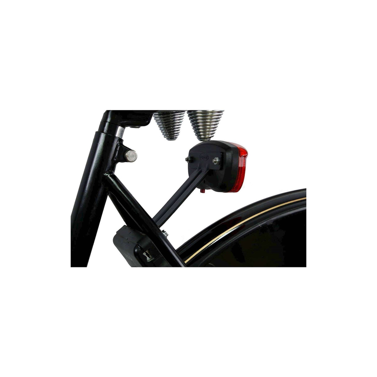 Support d'éclairage arrière Steco pour le Mont. sur le cadre du vélo (80 mm)