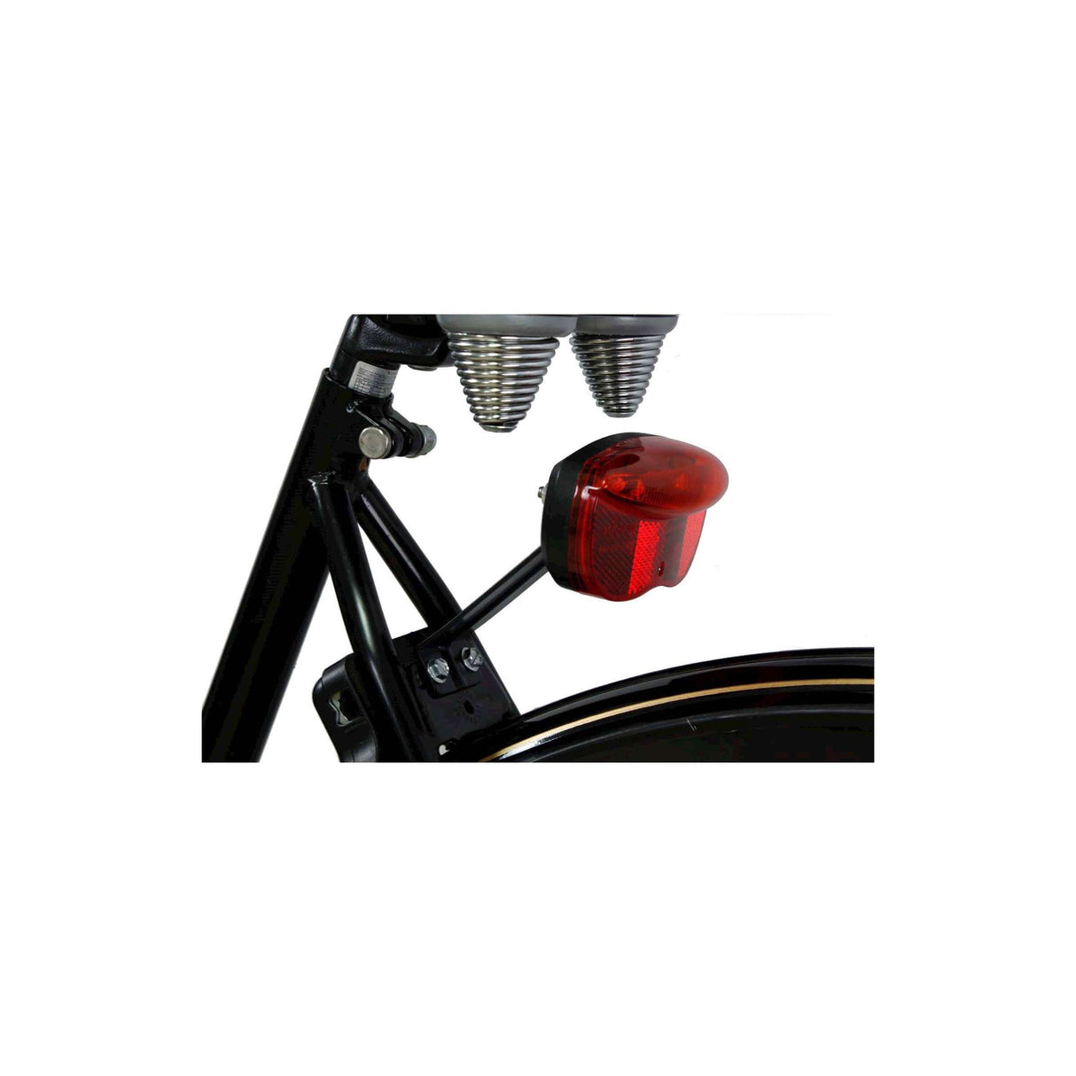 Support d'éclairage arrière Steco pour le Mont. sur le cadre du vélo (80 mm)