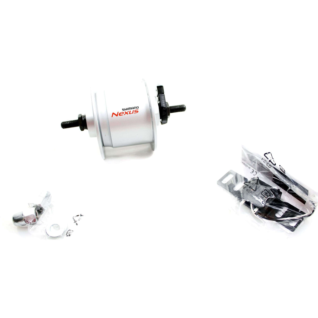 Shimano Dynamo Naf 100 36 Silver DH-C3000 6V 3.0W Écrou