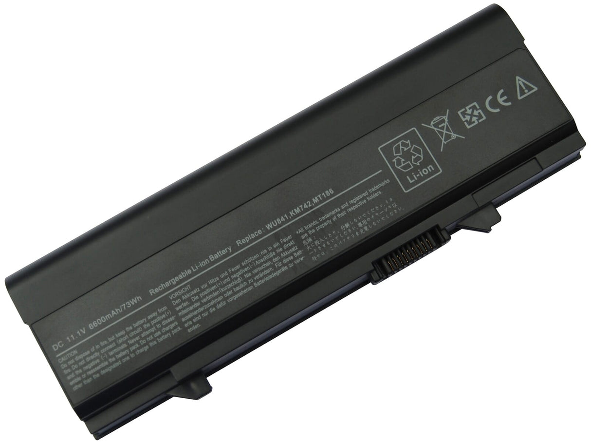 Batterie d'ordinateur portable étendu 10,8 V 6600mAh
