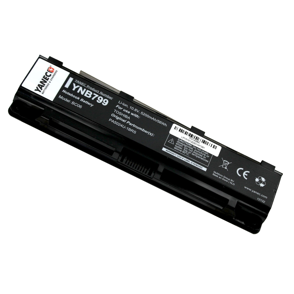 Batterie d'ordinateur portable Yanec 5200mAh