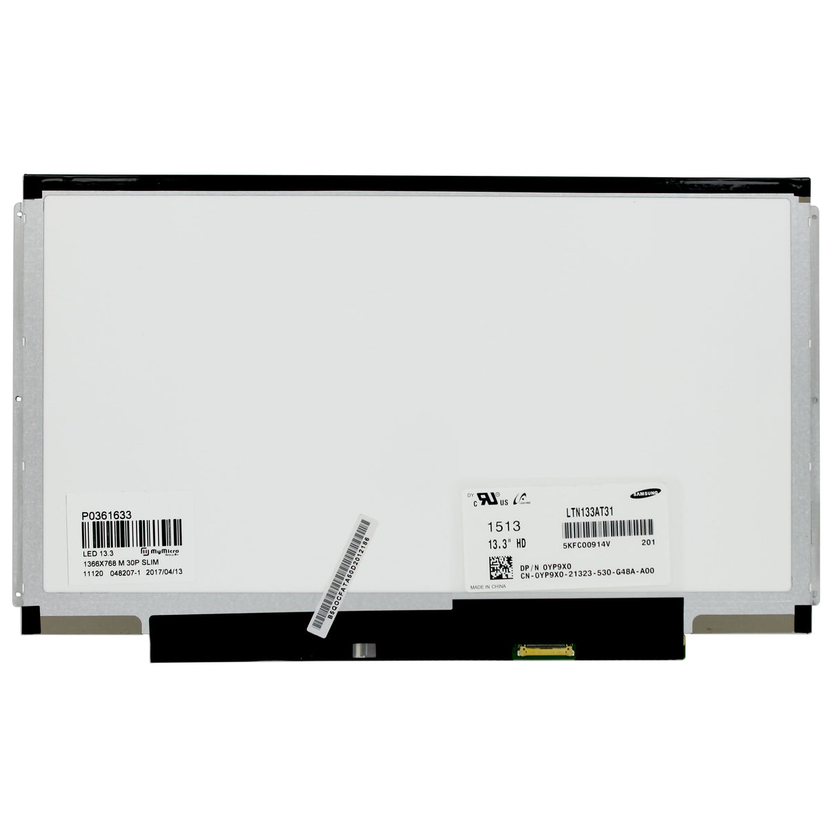 Écran LCD 13,3 pouces 1366x768 mat 30 broches EDP